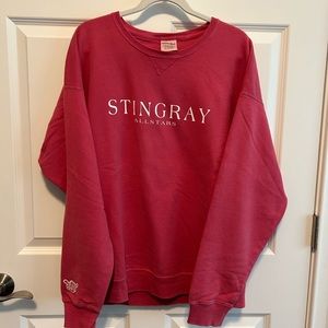 Stingray Allstars Red Crewneck Sweatshirt